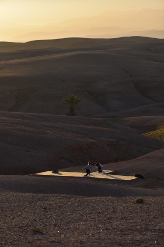 йога марракеш марокко пустеля